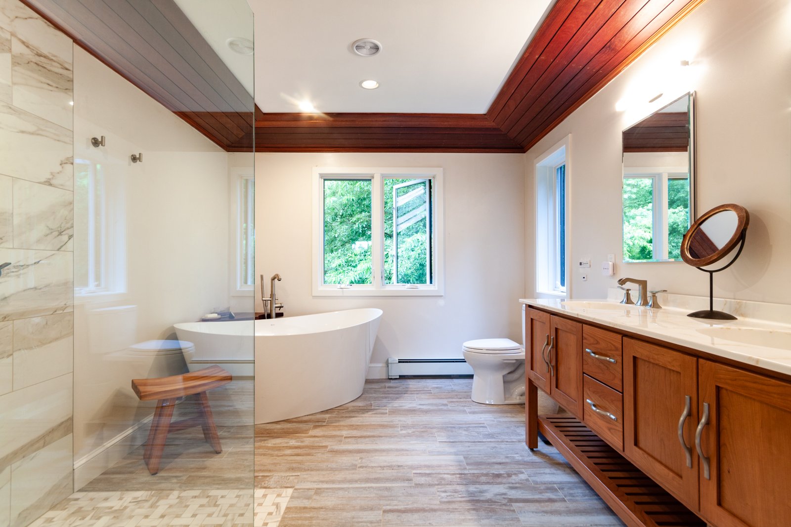 Luxury bathroom remodel in Beverly, MA